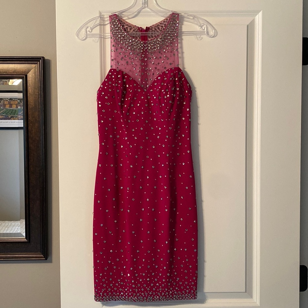 Morilee by Madeline Gardner homecoming, formal dress, size 0, beaded